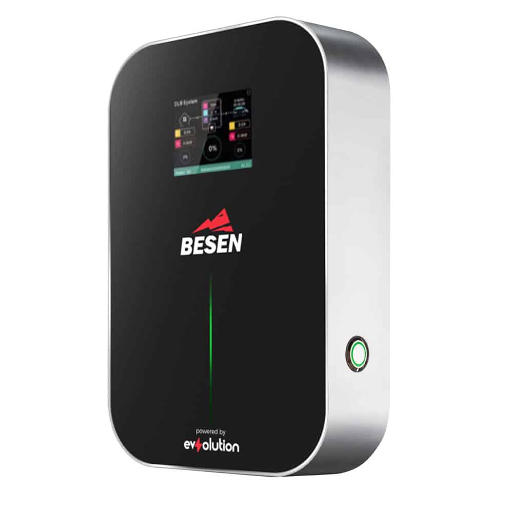 Besen wallbox BASIC DLB fali töltő fix 6m kábellel 22 kW (DLB) (Red)