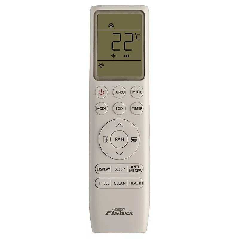 Fisher Black FSAIF-BL-121FE3 oldalfali mono split klíma - 3.5 kW