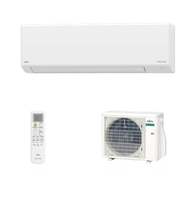 Fujitsu Airstage Eco ASEH12KLTA / AOEH12KLTA oldalfali mono split klíma - 3.5 kW