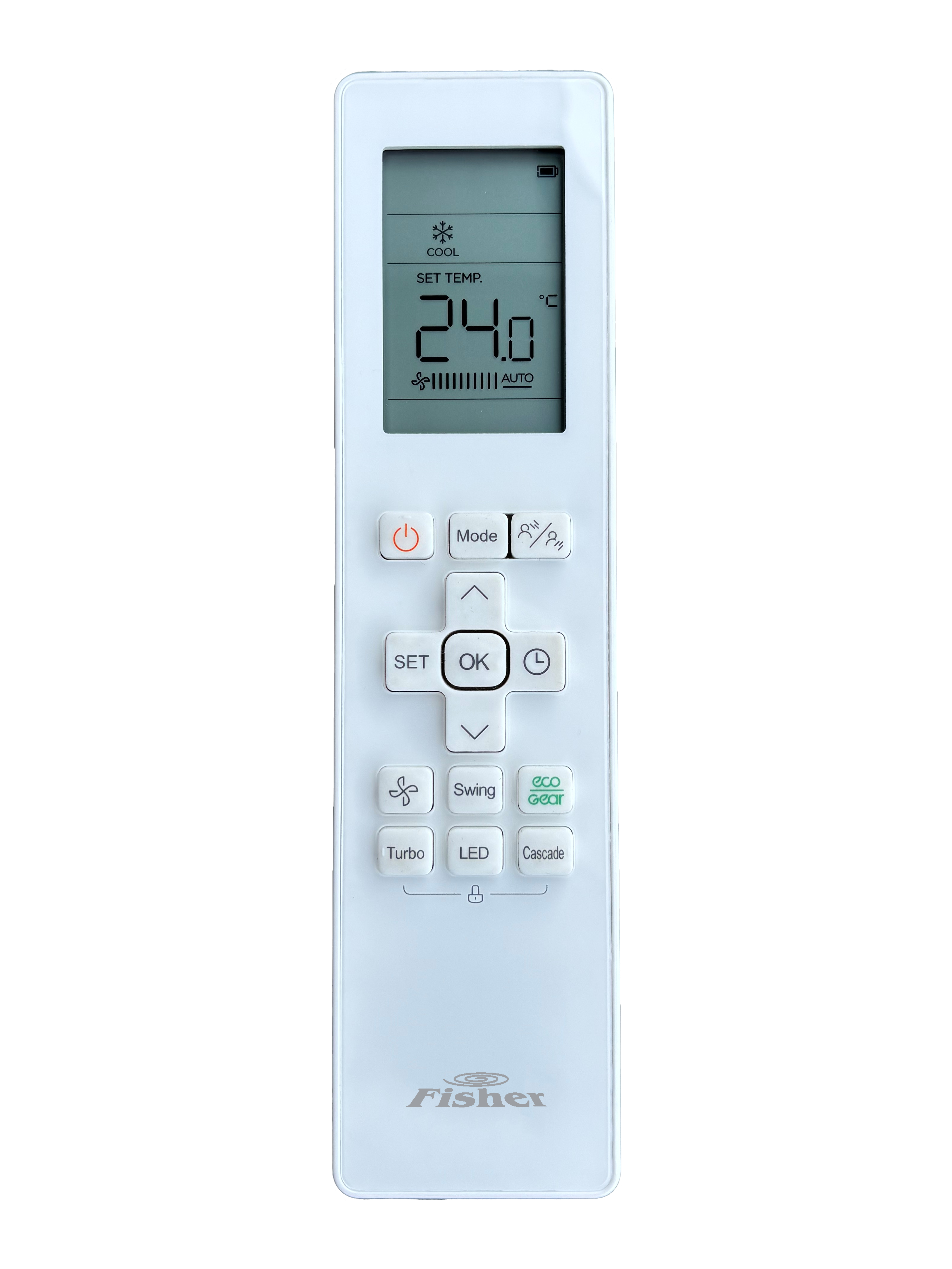 Fisher Art FSAIF-Art-94AE3-W oldalfali split klíma Fényes Fehér (cserélhető textil előlappal) - 2.5 kW
