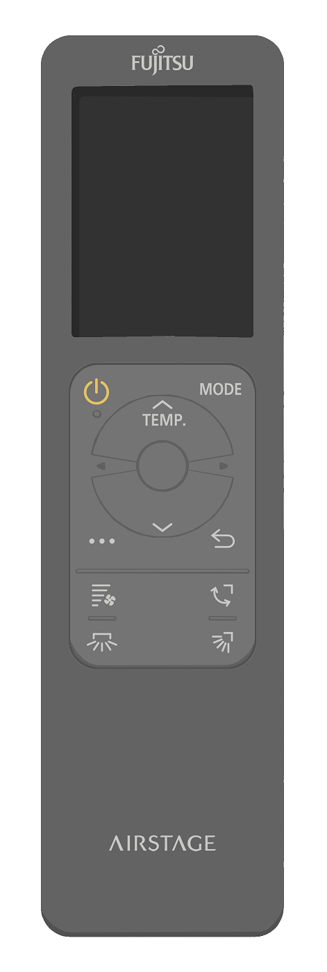 Fujitsu Airstage Design ASEH07KJCALB / AOEH07KJCA Oldalfali split klíma - 2 kW