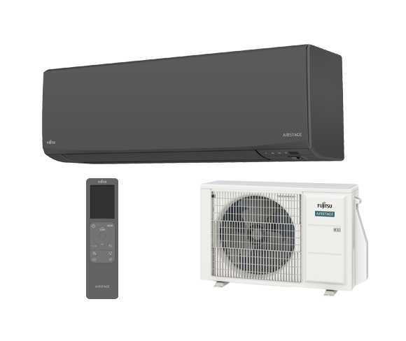 Fujitsu Airstage Design ASEH14KJCALB / AOEH14KJCAL Oldalfali split klíma - 4.2 kW