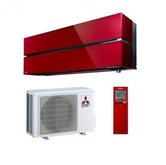 Mitsubishi MSZ-LN50VG2R/MUZ-LN50VG2 Diamond (rubint piros) oldalfali split klíma szett - 5 kW