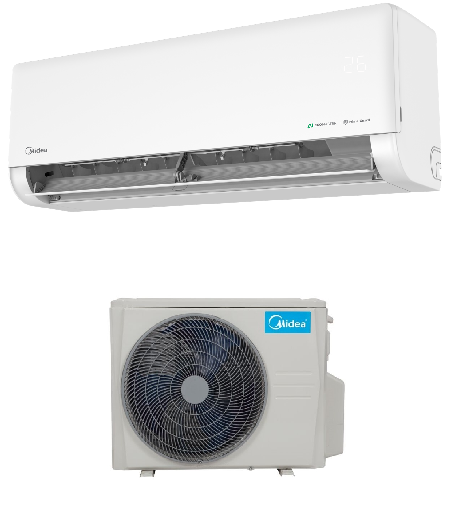 Midea SOL-12-SP Solstice oldalfali split (R32, 3.5 kW)