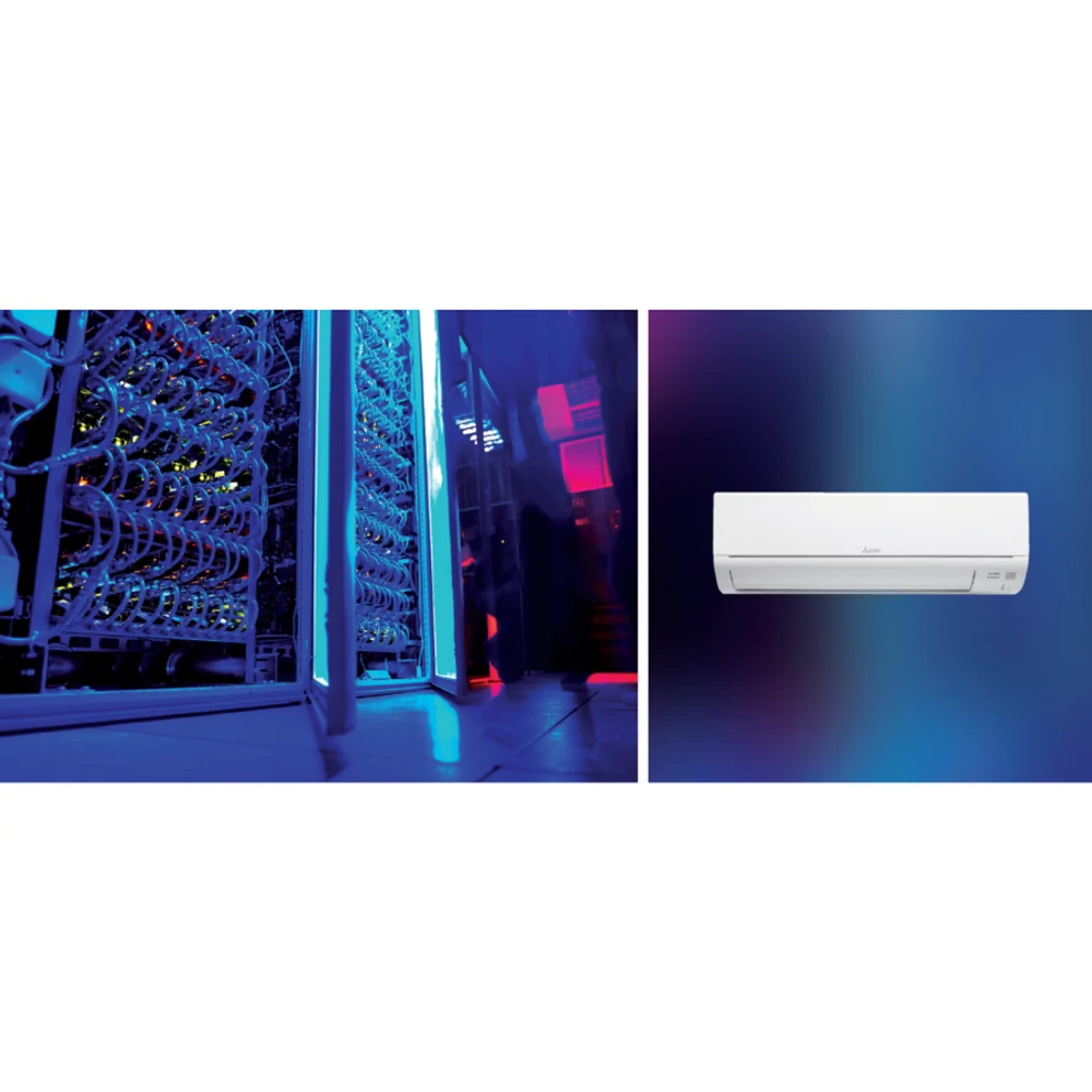 Mitsubishi MSY/MUY-TP50VF oldalfali inverteres SZERVER klíma - 5 kW